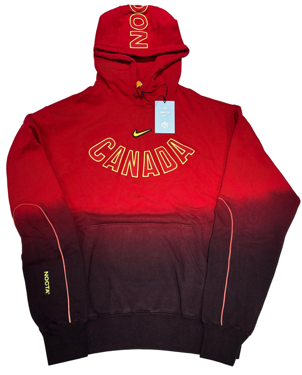 Drake Nike x NOCTA Canada X2 World Cup 2026 Soccer O-Canada CS Hoodie - Red/Black