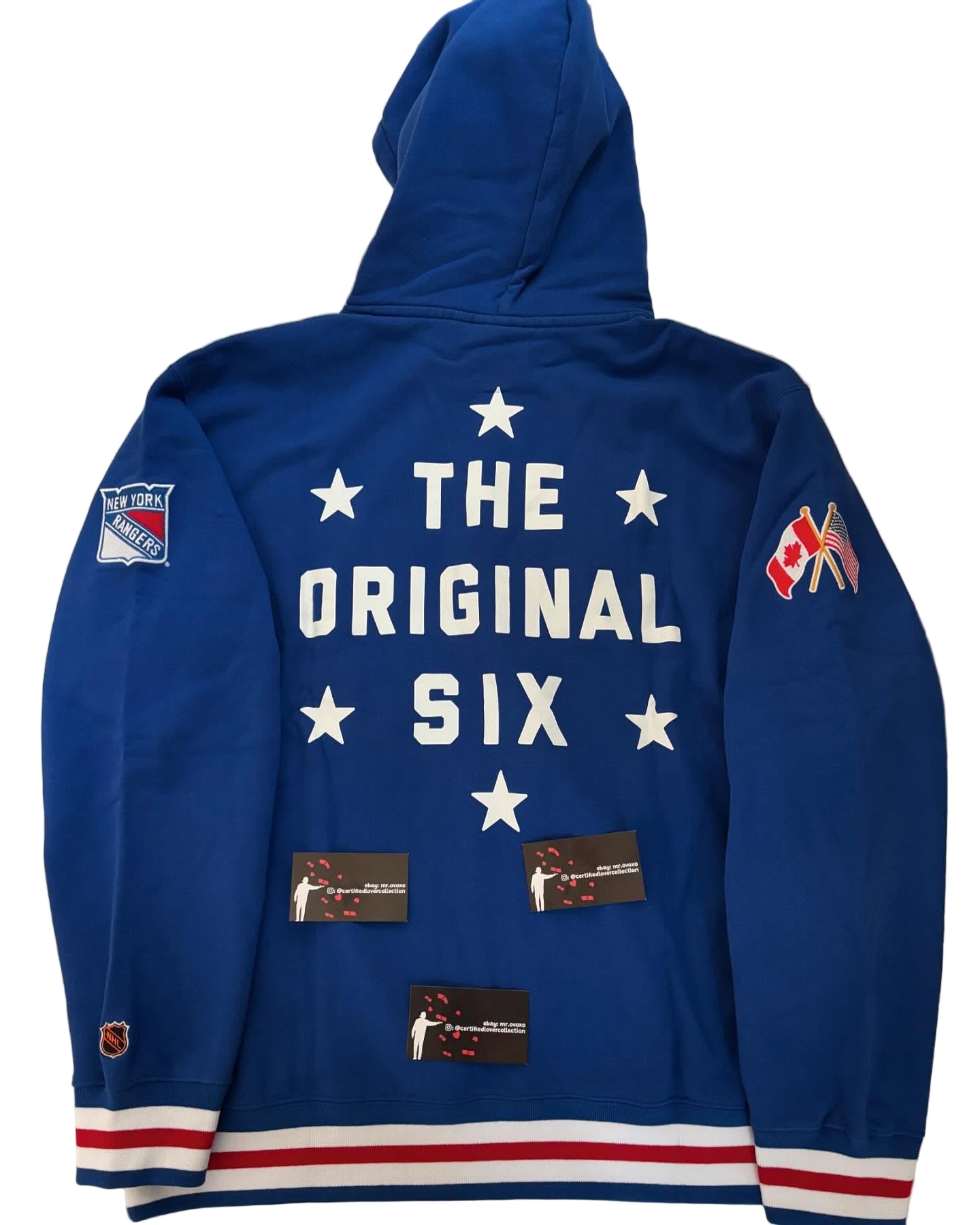 OVO X NHL New York Rangers The Original Six Hoodie