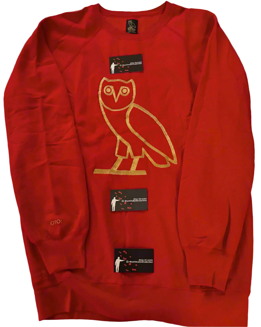 OVO OG Owl Crewneck Club Paradise Tour