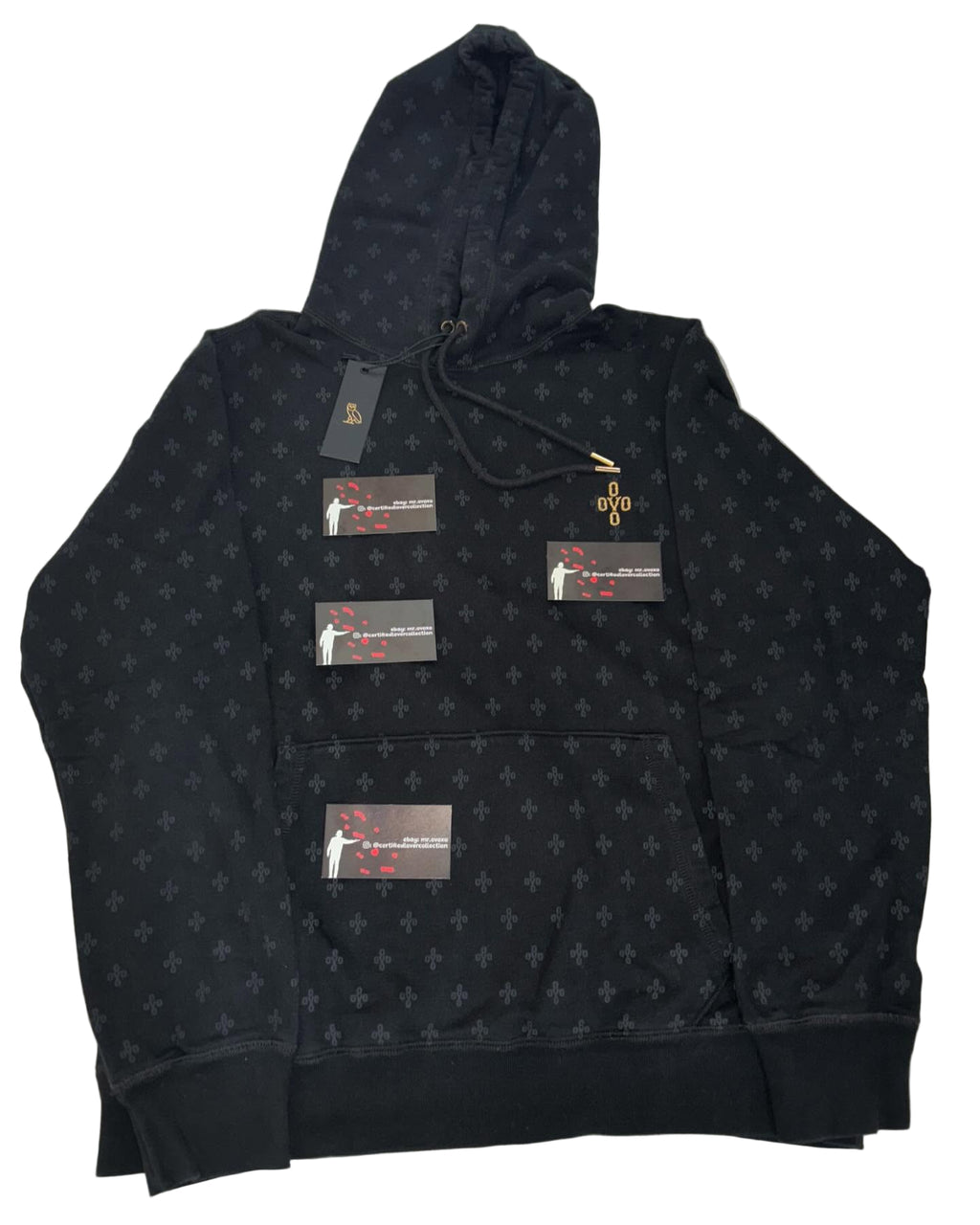 OVO Pom Pom Monogram Hoodie