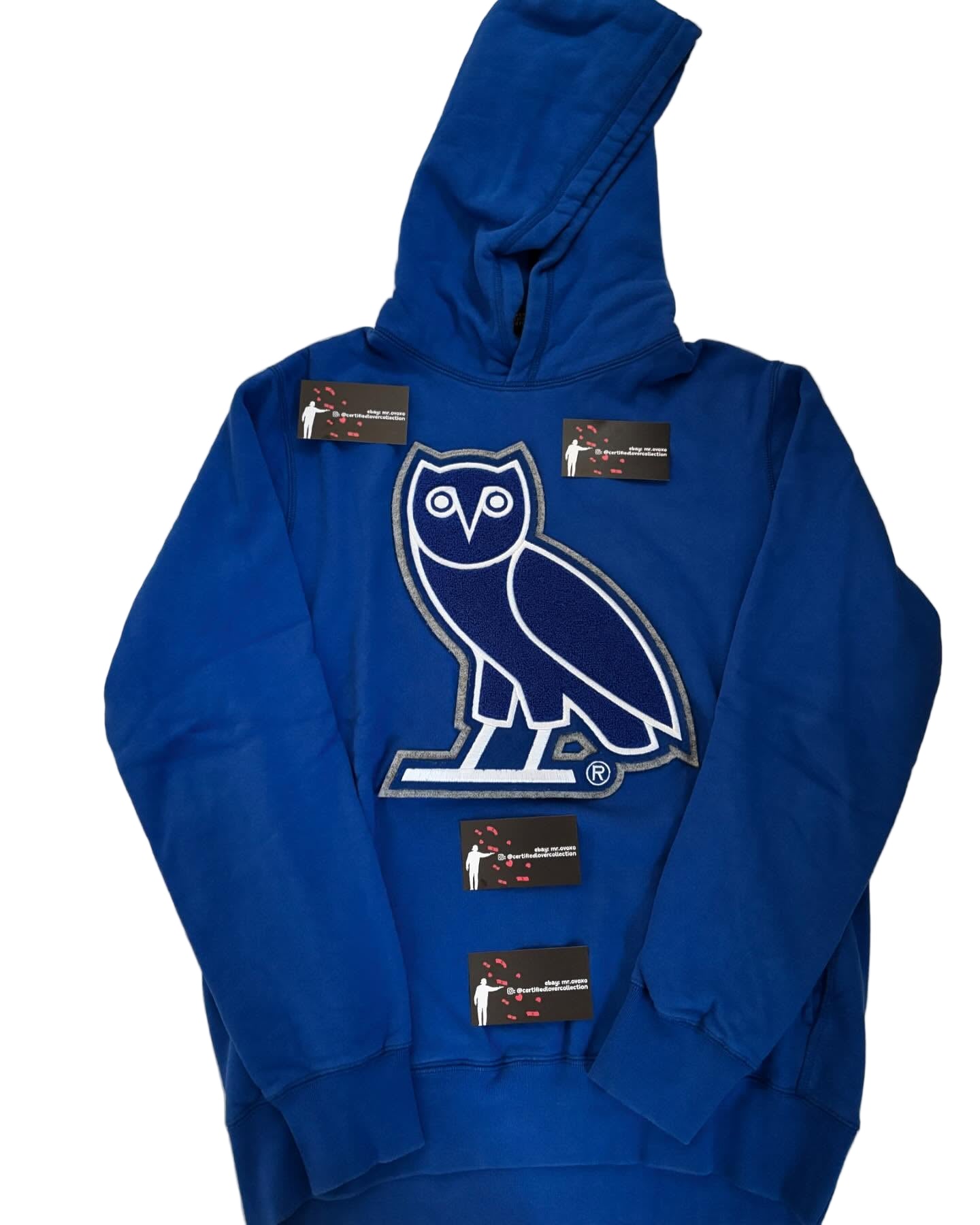 OVO X Mister Cartoon Dodgers OG Owl Hoodie The Grove LA Pop Up Exclusive (PRE-OWNED)