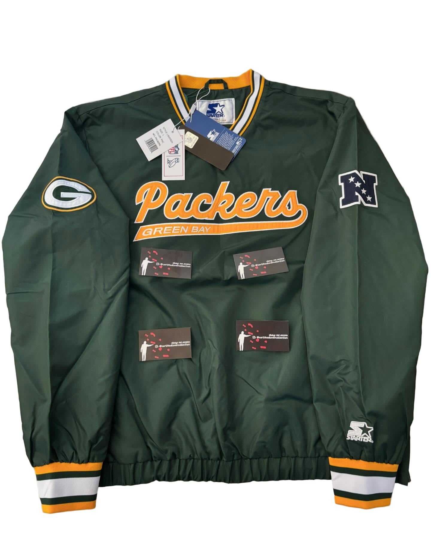 OVO X NFL Green Bay Packers Starter Pullover Jacket