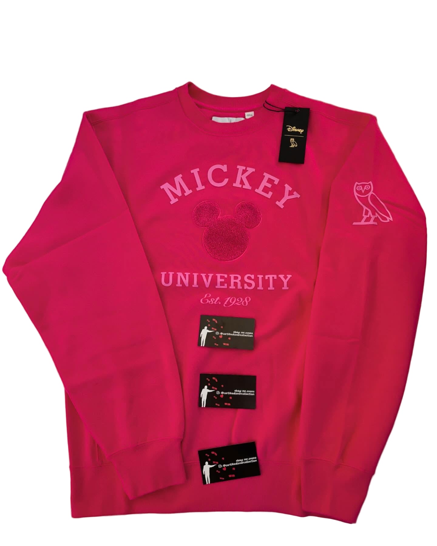 OVO X Disney Valentine's Collegiate Crewneck