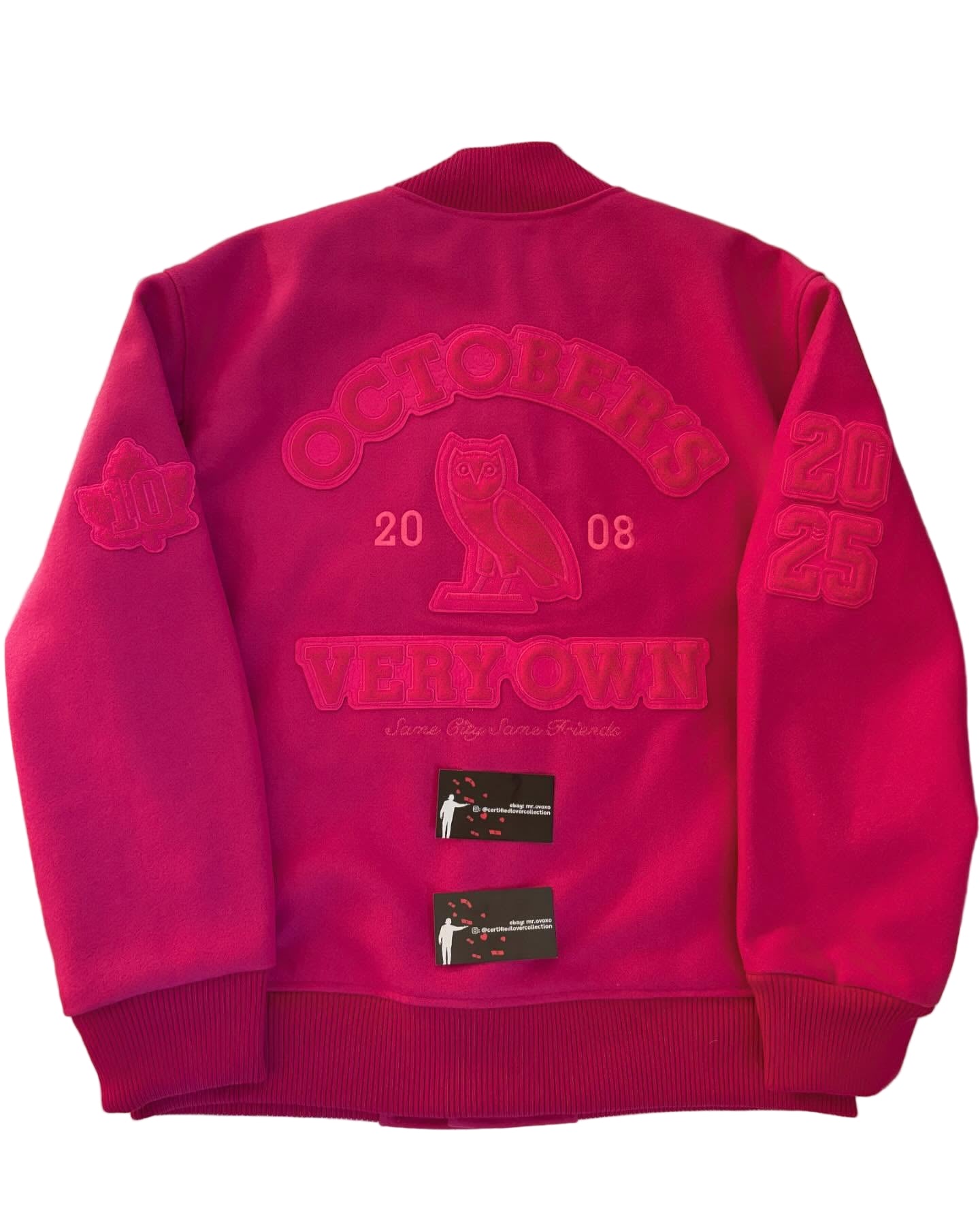 OVO Valentine's Collegiate Varsity Jacket