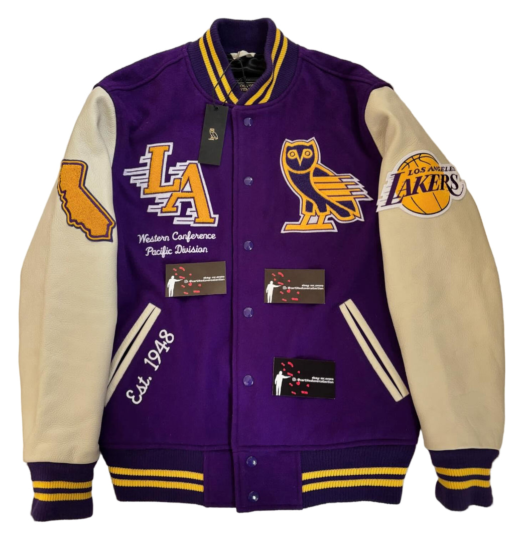 OVO Lakers Varsity Jacket 2023