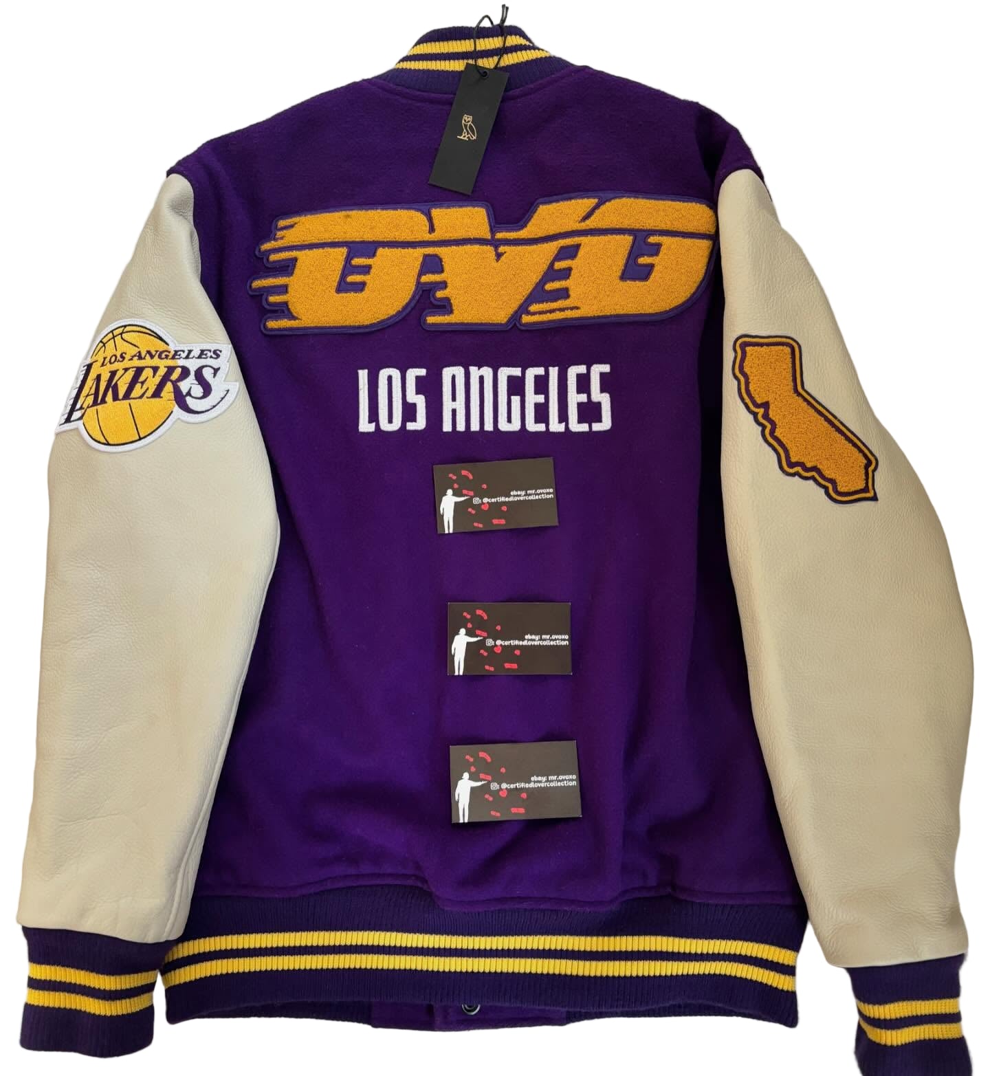 OVO Lakers Varsity Jacket 2023