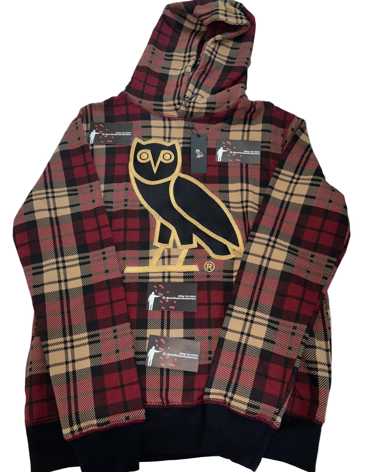 OVO Tartan OG Owl Hoodie 2017