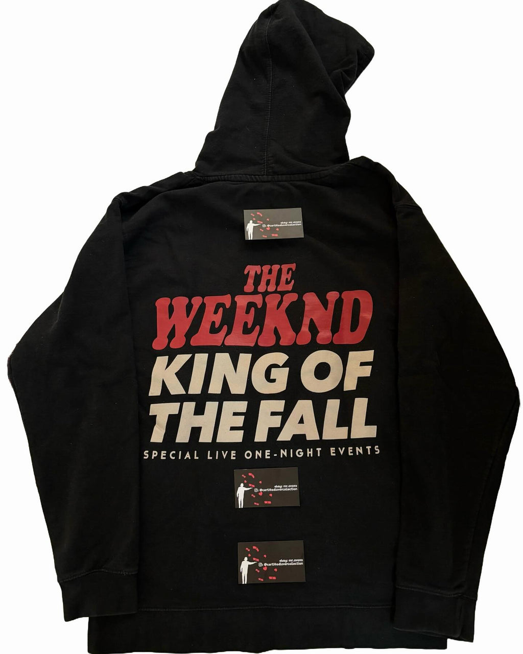 The Weeknd Official Issue XO King of the Fall Hoodie 2014
