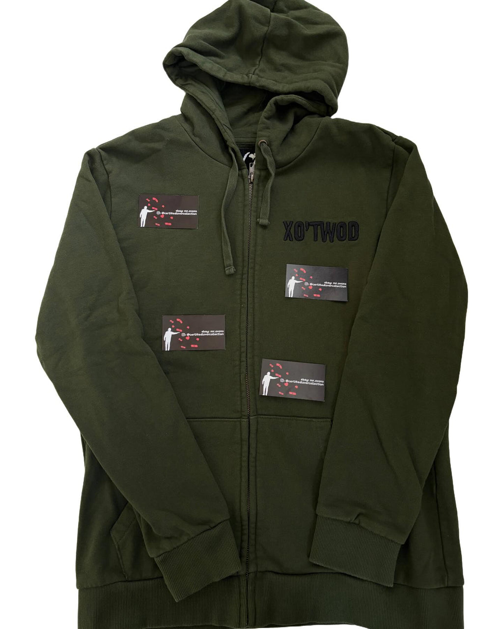 The Weeknd XOTWOD Hunter Green Hoodie 2015