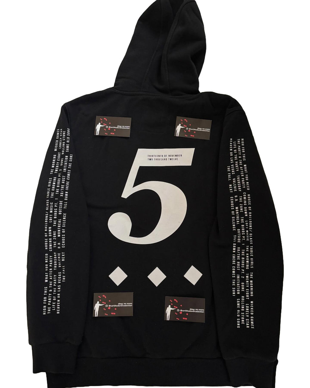 The Weeknd XO Trilogy Hoodie 5 Year Anniversary