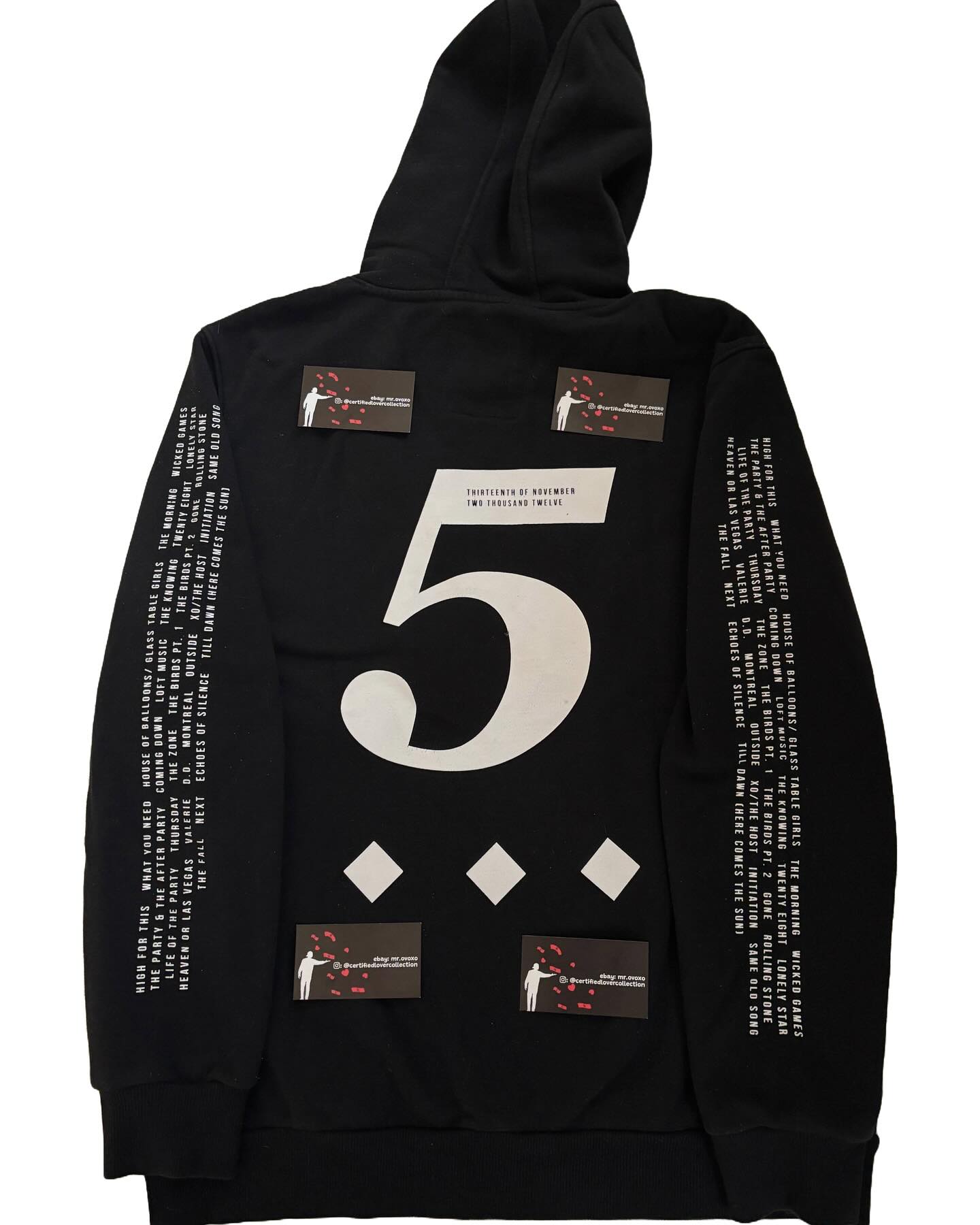 The Weeknd XO Trilogy Hoodie 5 Year Anniversary