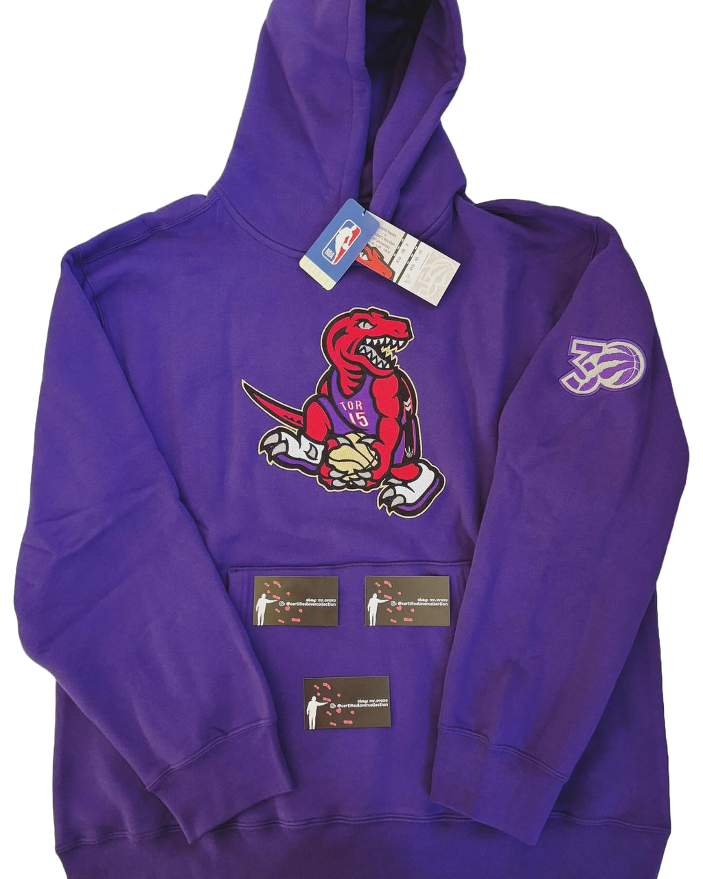 Raptors collab Vince Carter 30th Anniversary Exclusive Hoodie