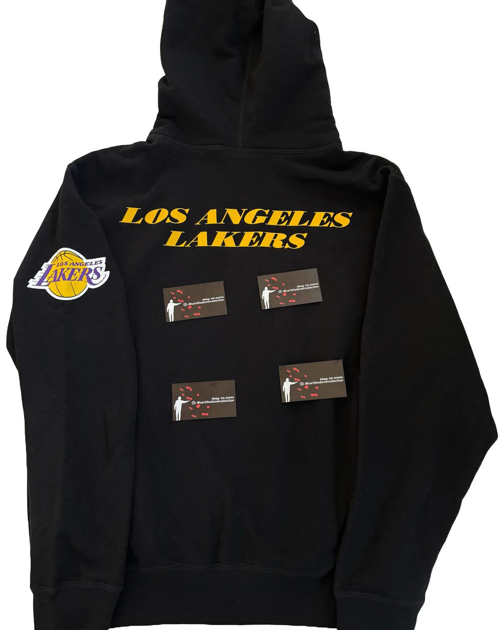 OVO X NBA Los Angeles Lakers OG Owl Hoodie 2023