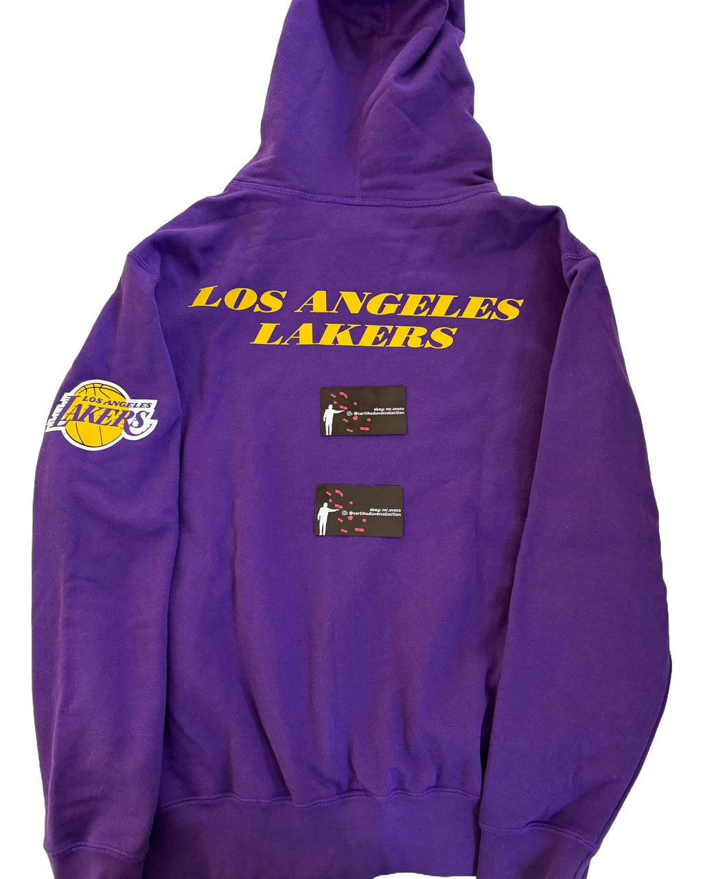 OVO X NBA Los Angeles Lakers OG Owl Hoodie 2023