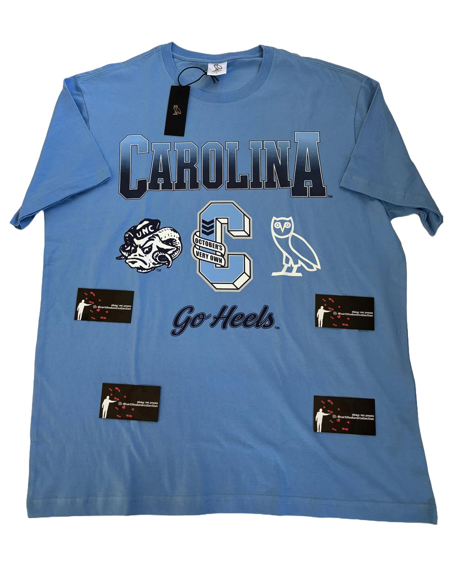 OVO X NCAA North Carolina Tar Heels Tee