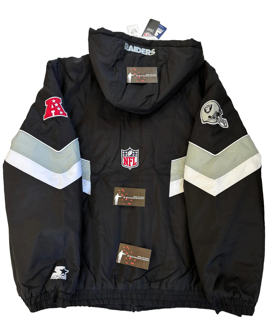 OVO X NFL Las Vegas Starter Puffer Jacket