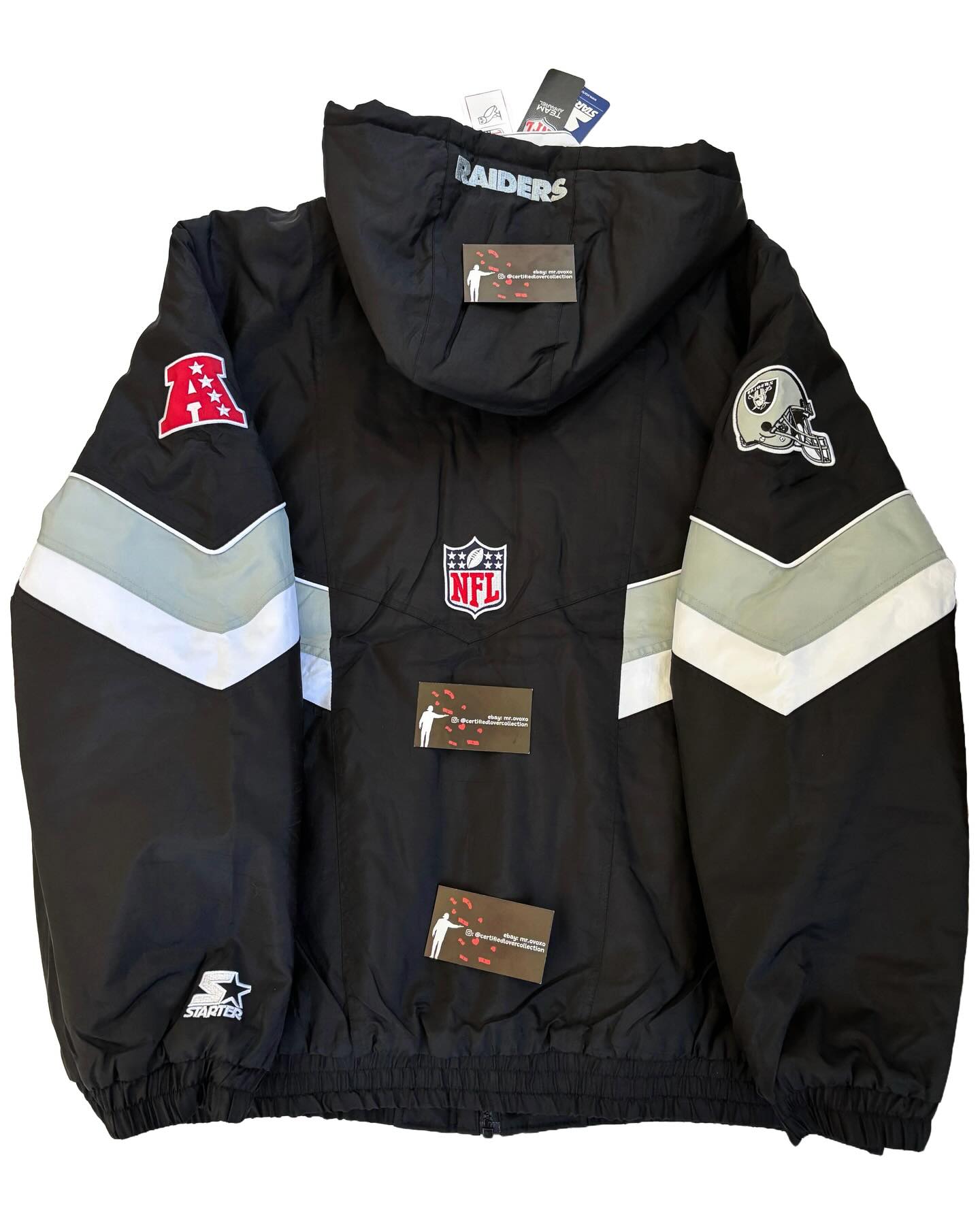 OVO X NFL Las Vegas Starter Puffer Jacket