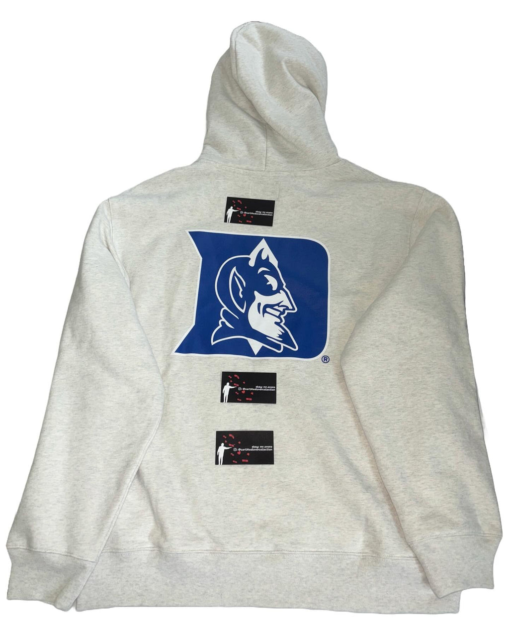 OVO X NCAA Duke Blue Devils Puff Print Hoodie