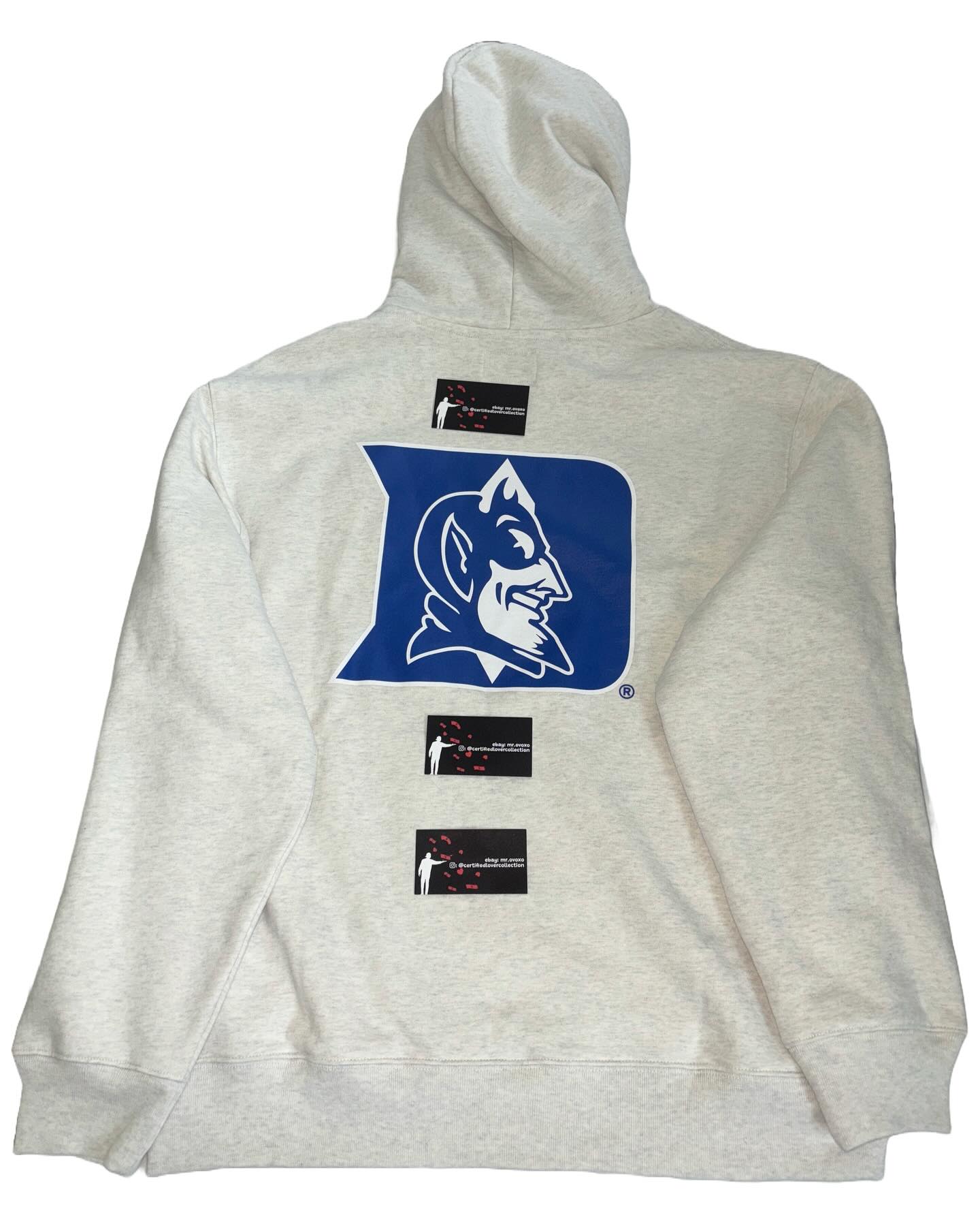 OVO X NCAA Duke Blue Devils Puff Print Hoodie