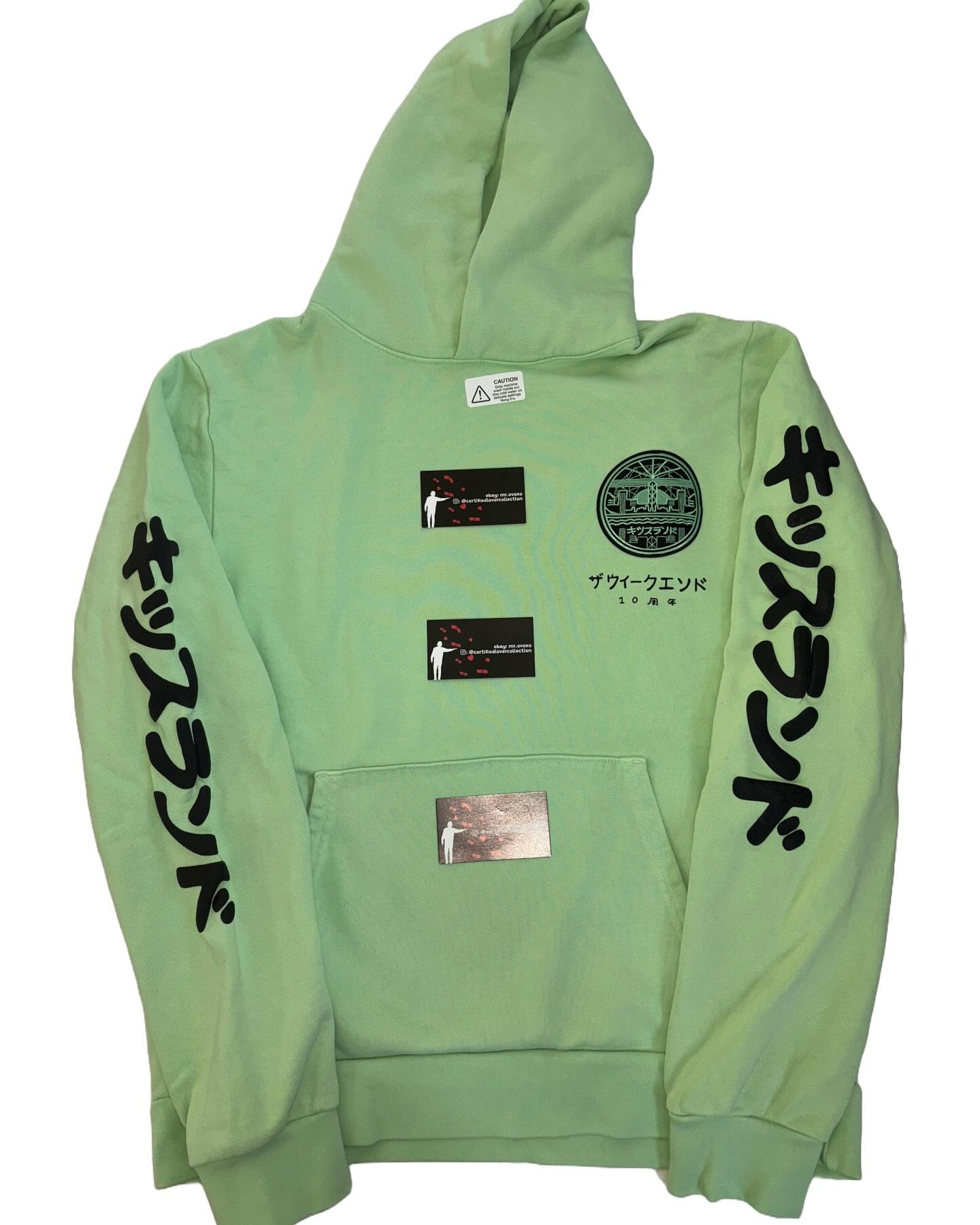 The Weeknd XO Kiss Land Skyline Hoodie 10 Year Anniversary