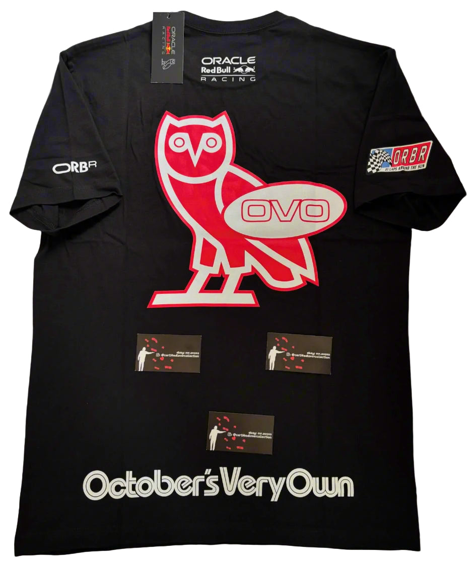 OVO X Oracle Red Bull Racing Team Tee