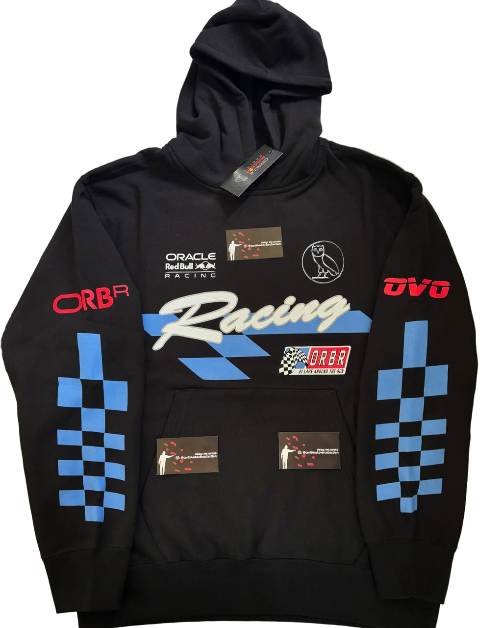 OVO X Oracle Red Bull Racing Racer Hoodie