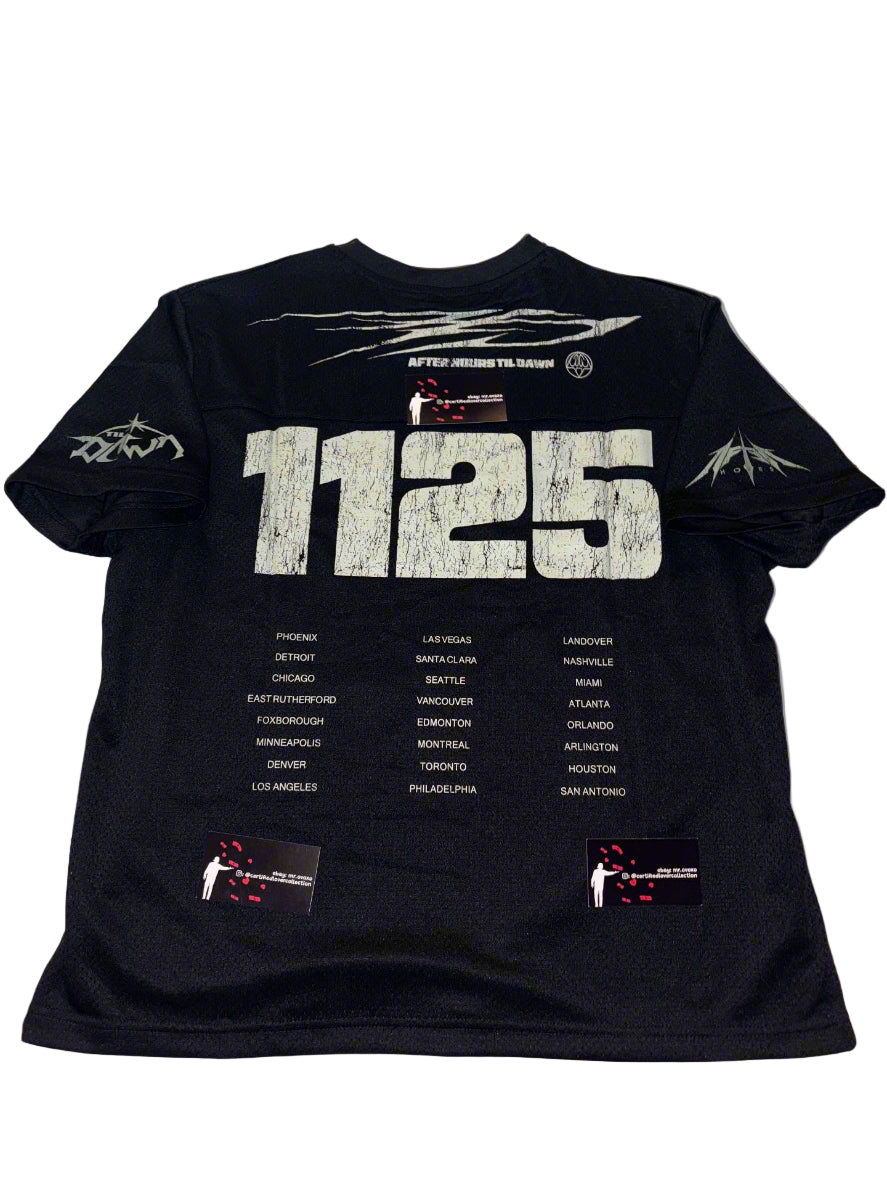 The Weeknd XO After Hours Till Dawn Tour Jersey