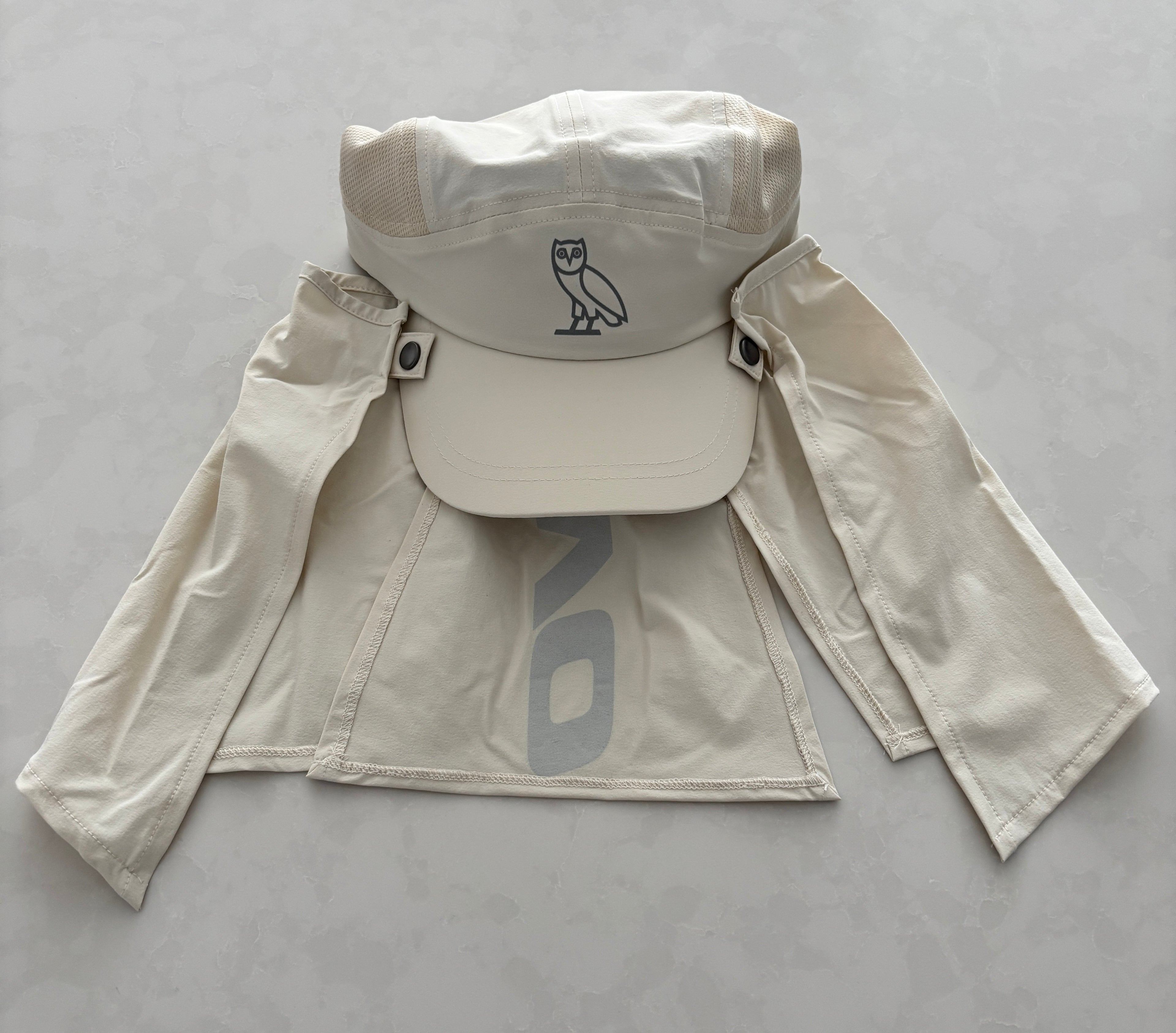 OVO Golf Sunshield Cap - Black