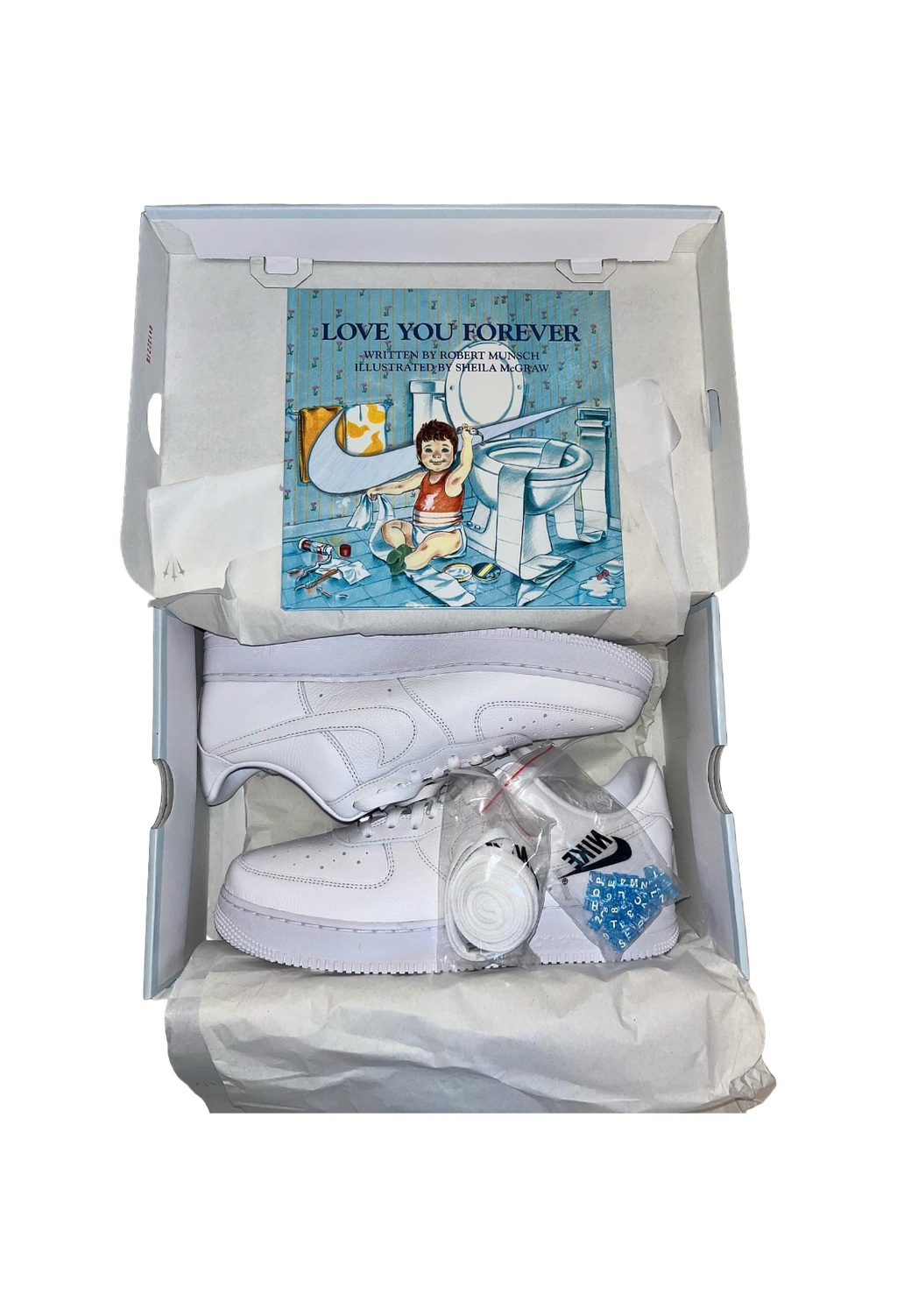 CLB x AF1 ‘Love You Forever’ + Book