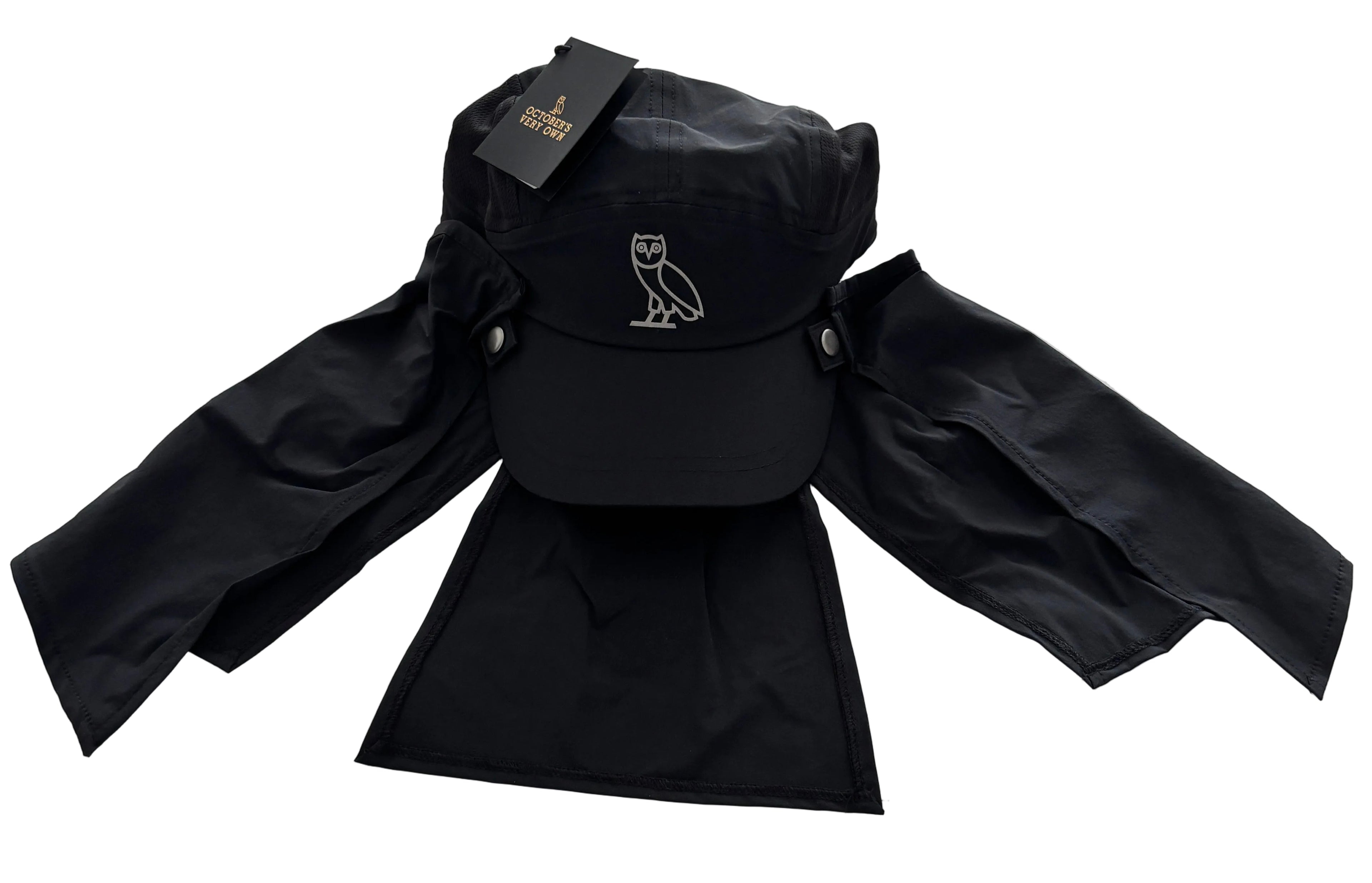 OVO Golf Sunshield Cap - Black