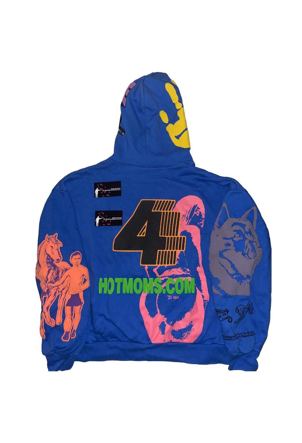 Drake For All The Dogs FATD Hoodie - Blue