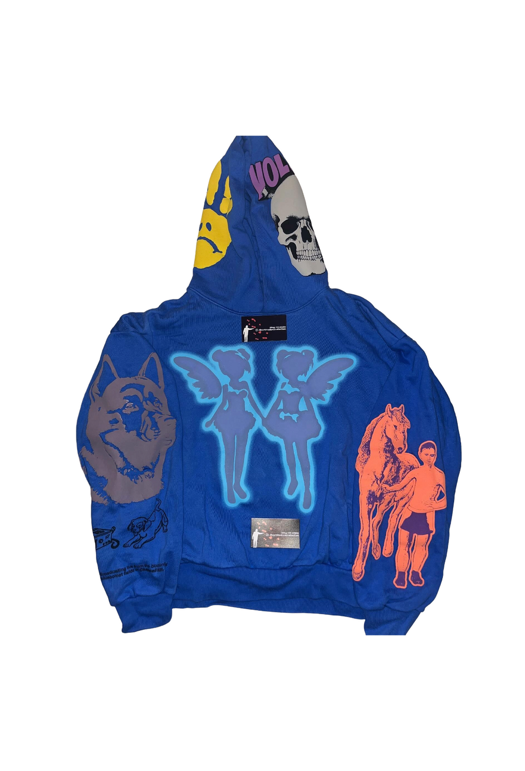 Drake For All The Dogs FATD Hoodie - Blue