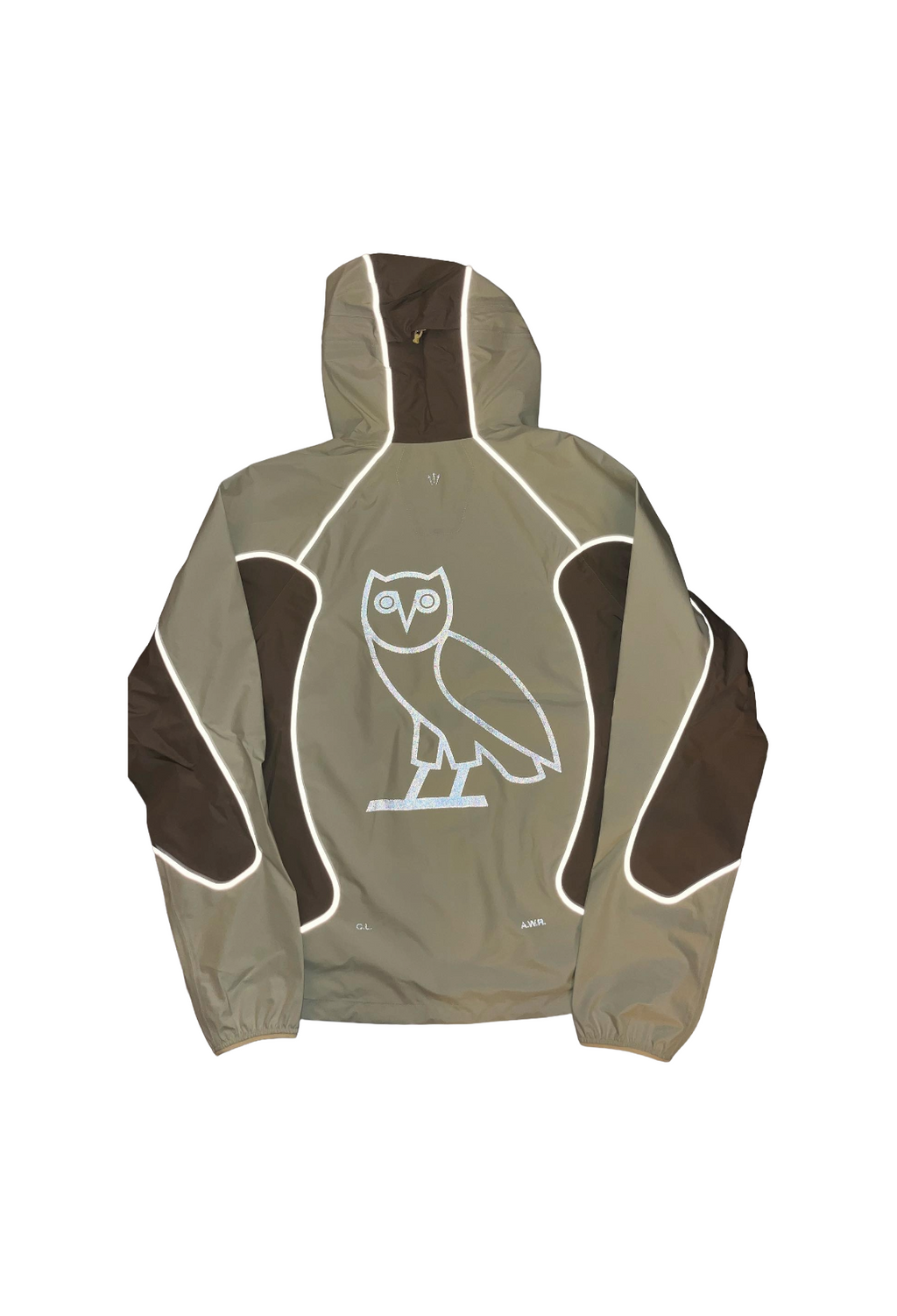 Drake x NOCTA x OVO x CashApp “Sample” Reflective Water Resistant PREMIUM Shell Jacket - Lemon