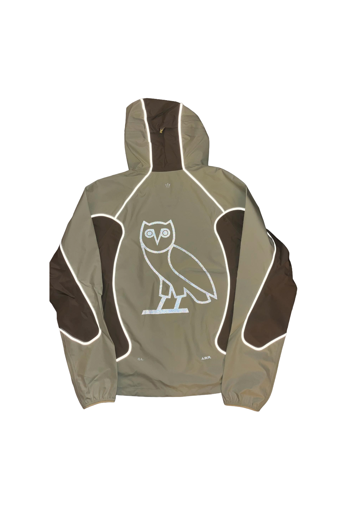 Drake x NOCTA x OVO x CashApp “Sample” Reflective Water Resistant PREMIUM Shell Jacket - Lemon