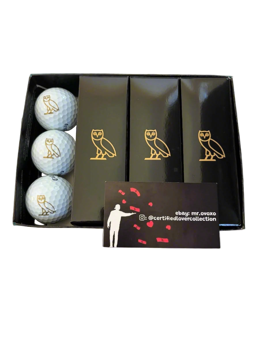 OVO X Callaway Golf Balls