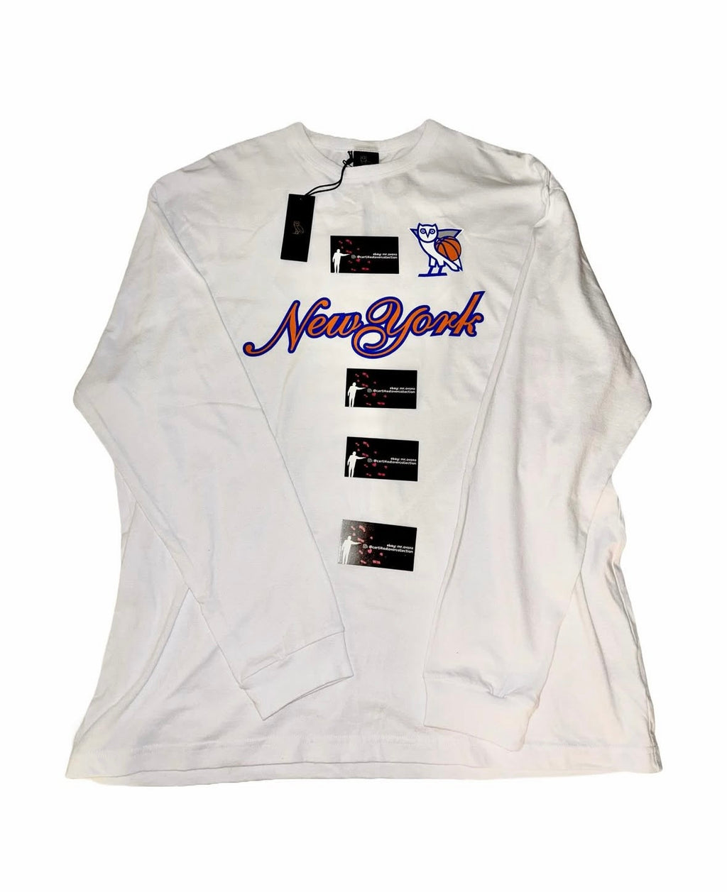 OVO X NBA New York Knicks Longsleeve Tee