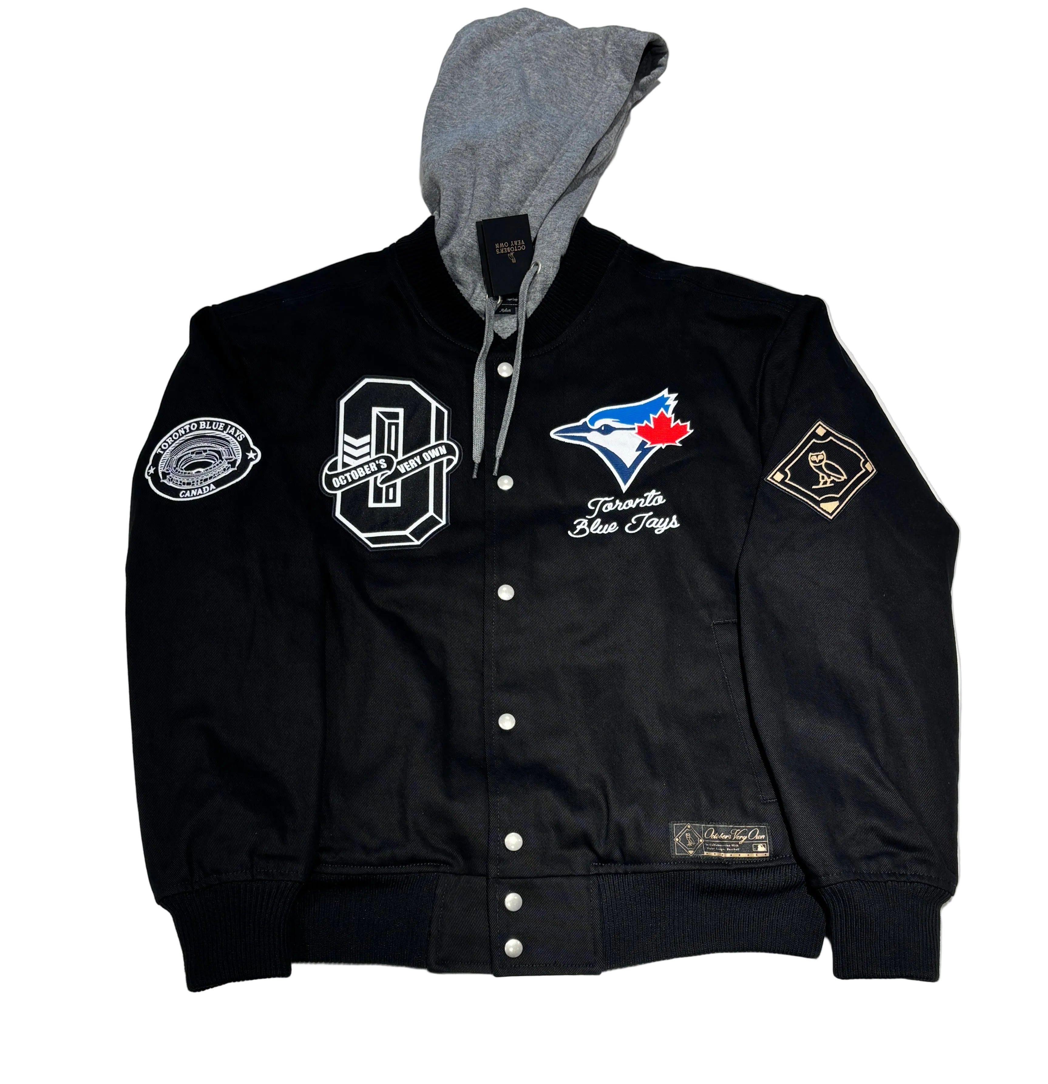 OVO X MLB Toronto Blue Jays Insulated Twill Bomber Jacket