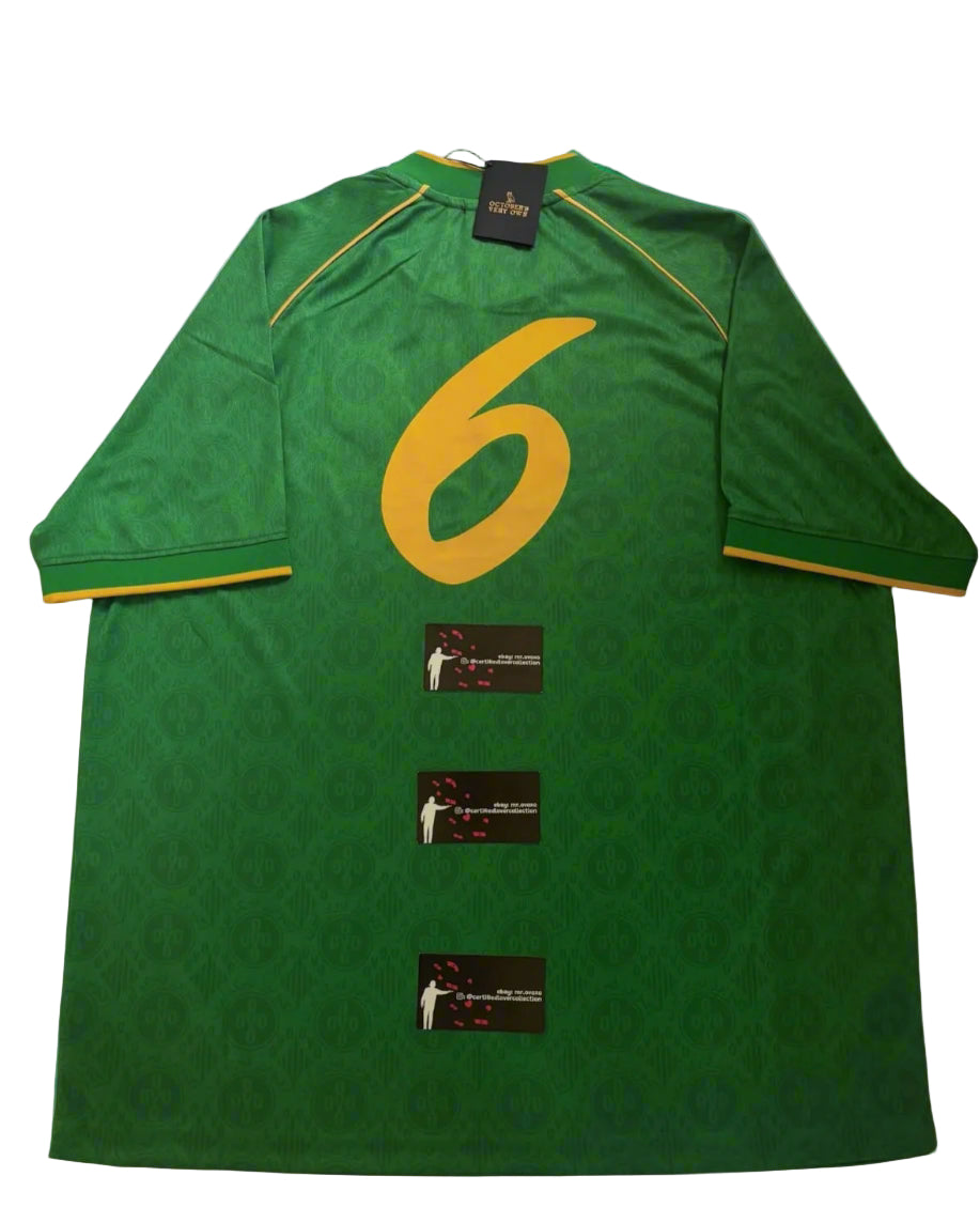 OVO Pom Pom Monogram Soccer Jersey - Green