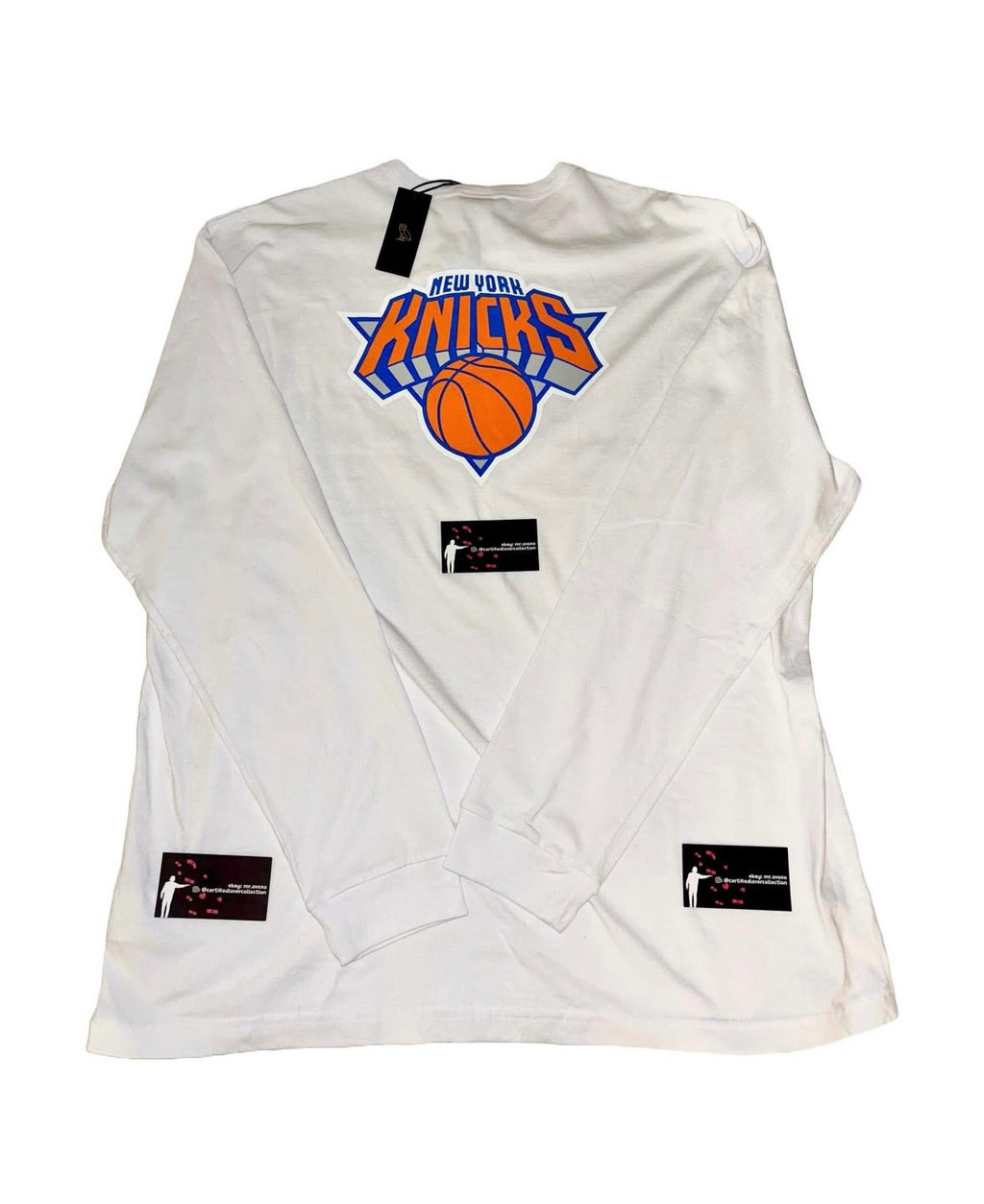 OVO X NBA New York Knicks Longsleeve Tee
