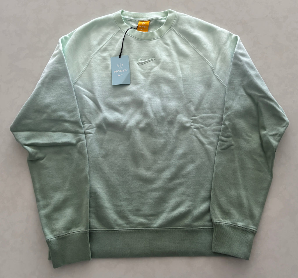 Drake Nike x NOCTA Butterfly Cardinal Stock CS Gradient Crewneck - Mineral