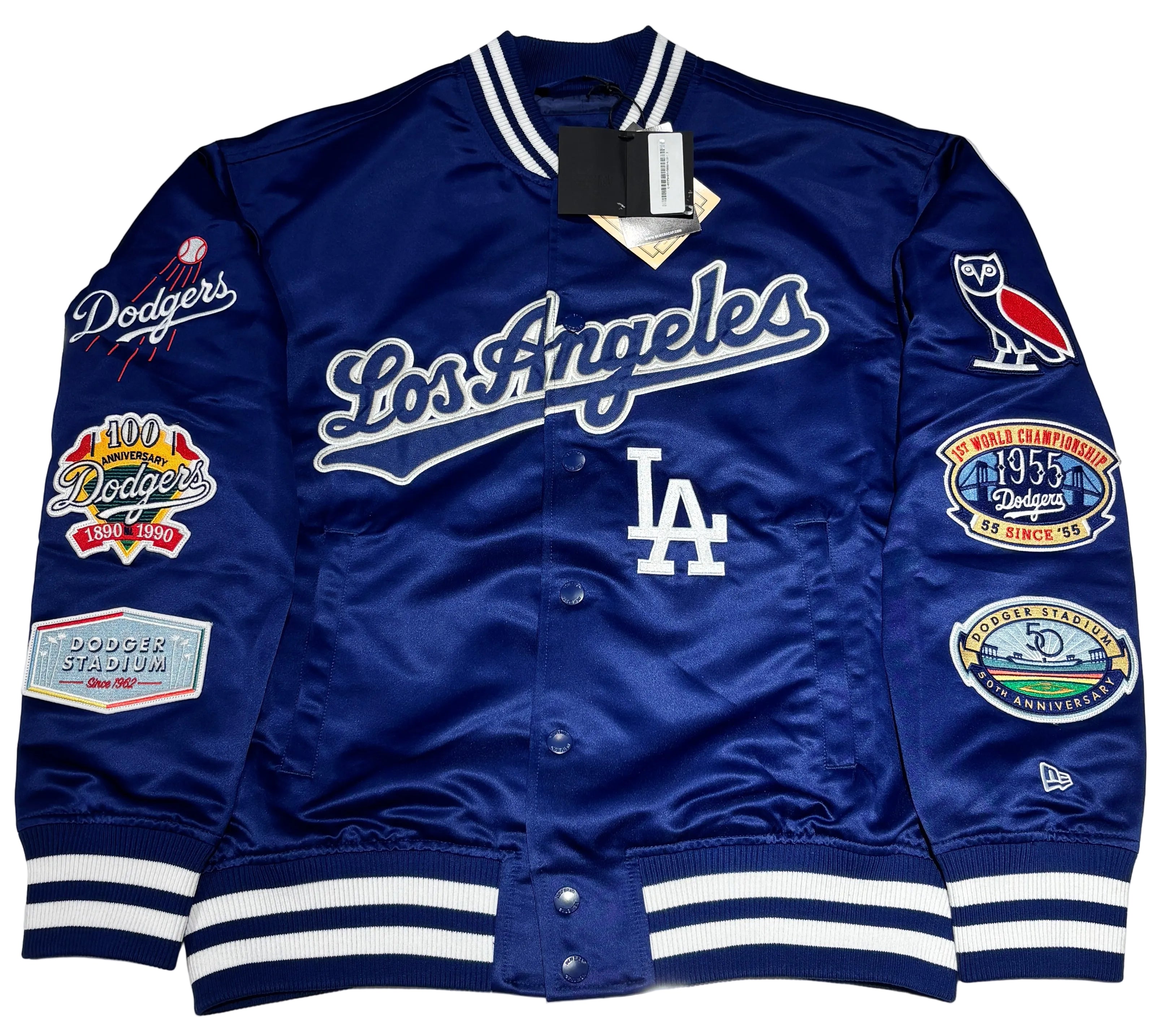 OVO X MLB Los Angeles Dodgers Varsity Jacket