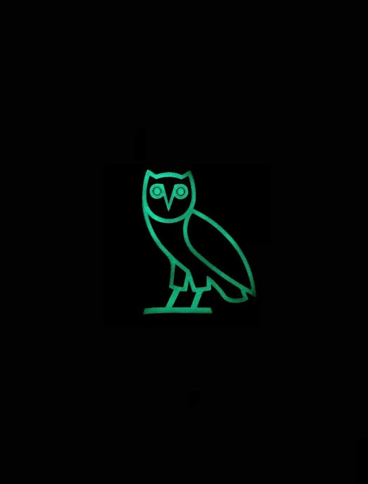 OVO ‘AfterDark’ OG Owl Hoodie Glow In The Dark 2019 - Black