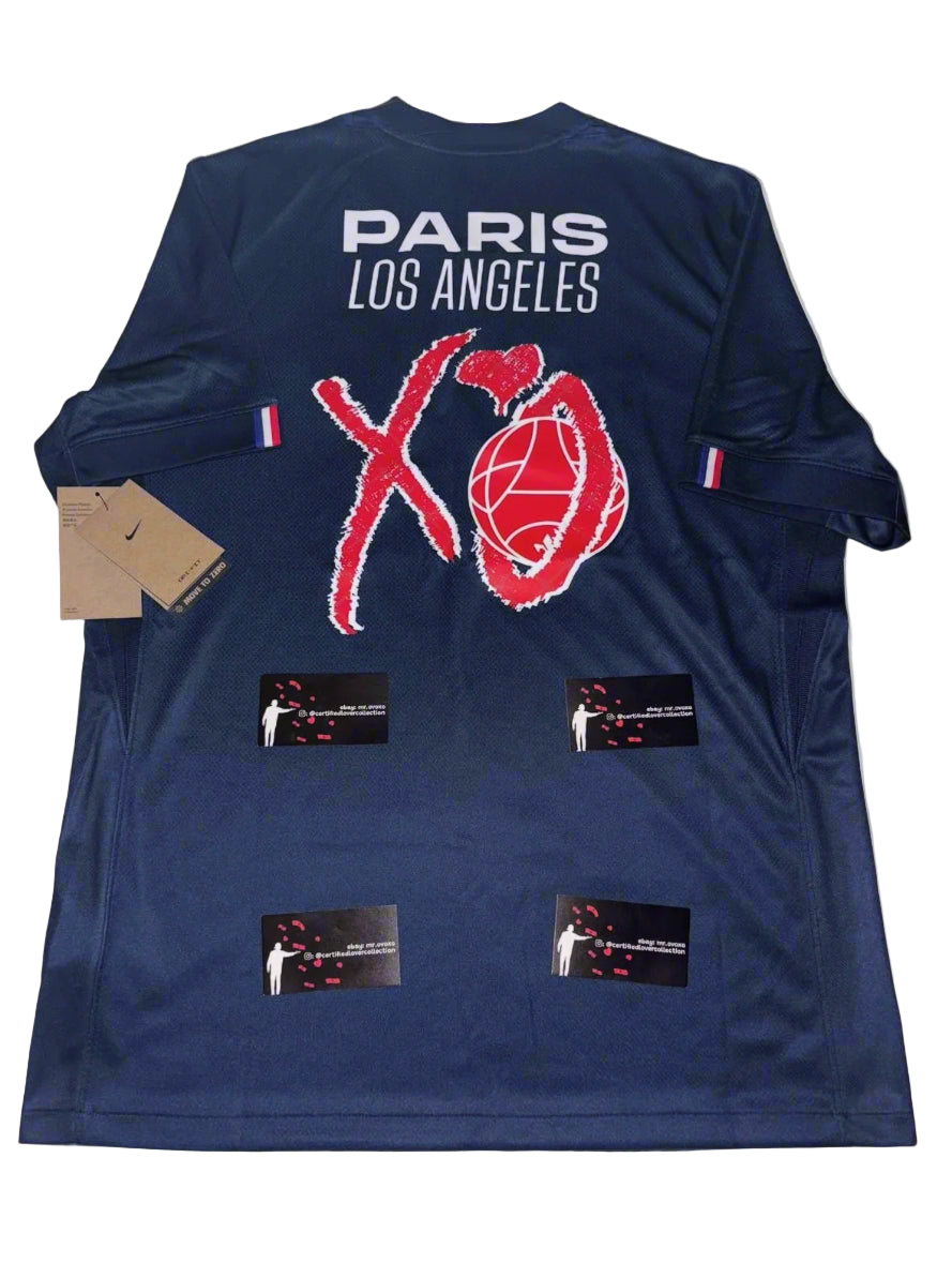 The Weeknd XO x Paris Saint Germain Stadium Soccer Jersey