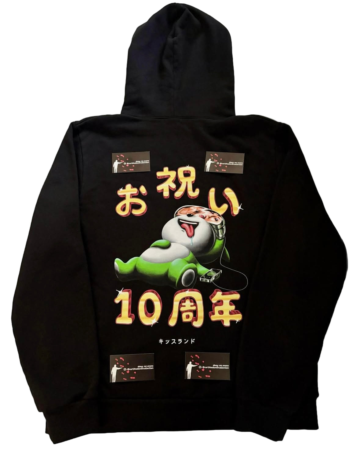 The Weeknd XO Kiss Land Wanderlust Hoodie 10 Year Anniversary
