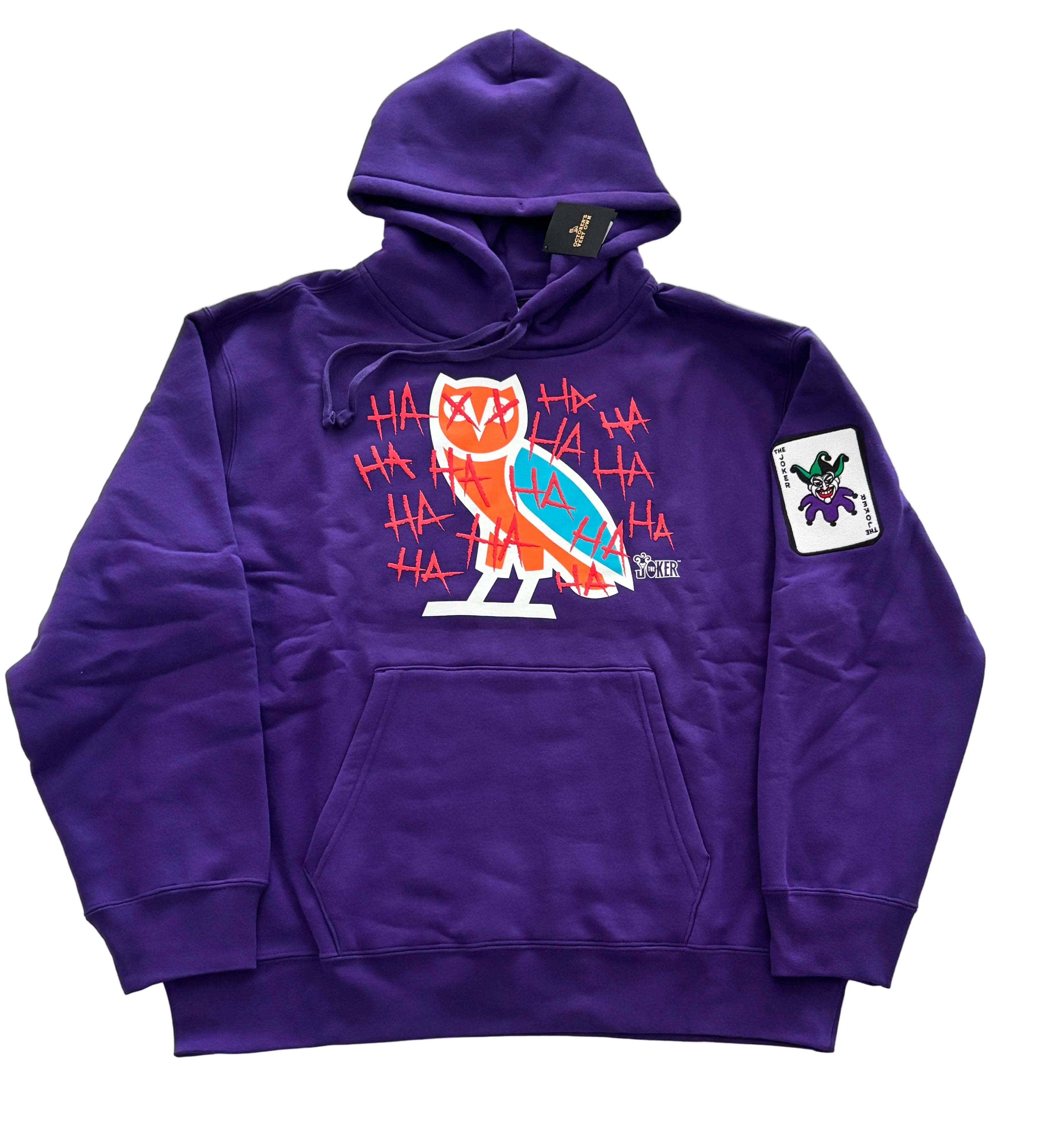 OVO x Batman x The Joker “Defaced” Ha Ha Hoodie