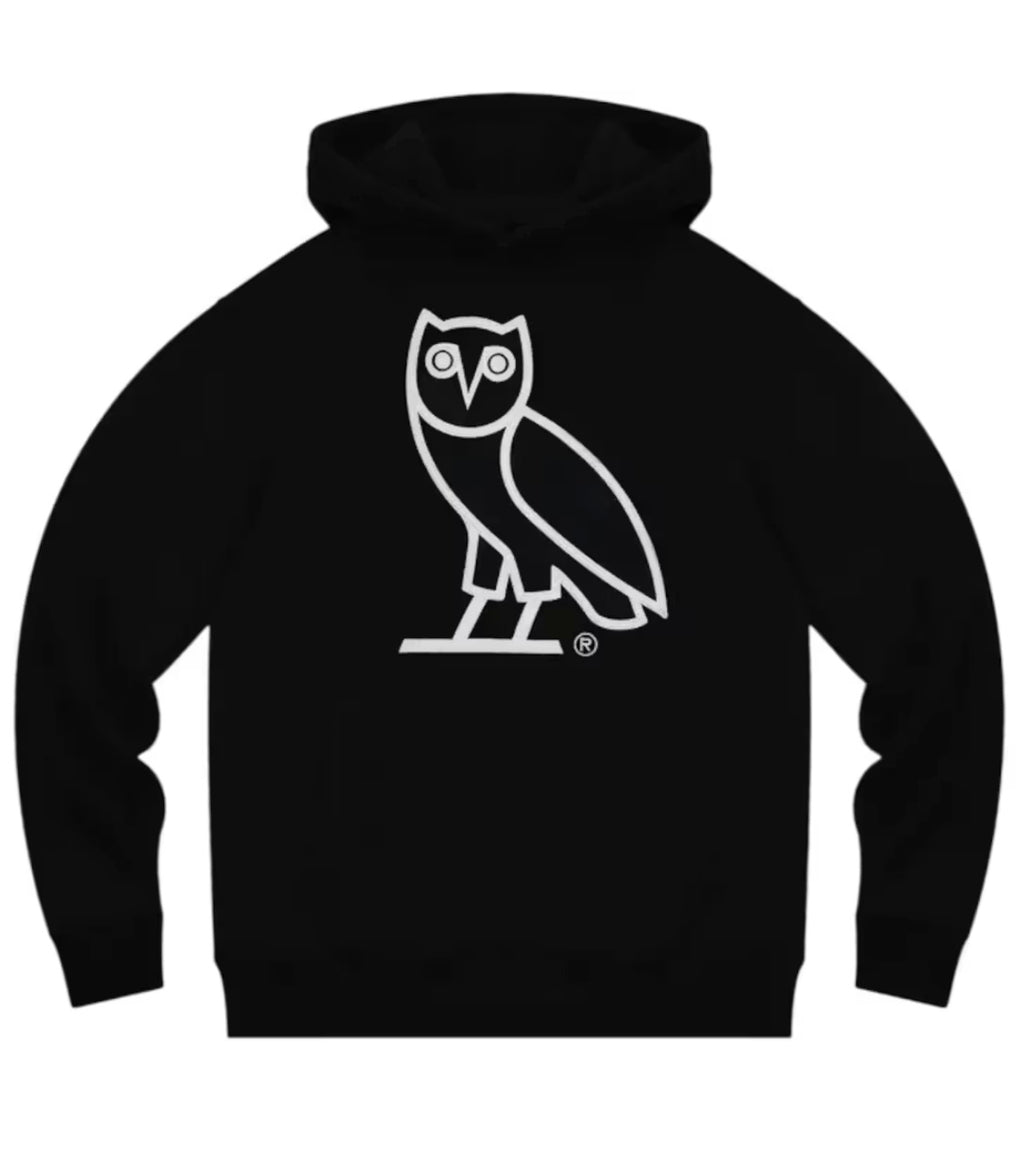 OVO ‘AfterDark’ OG Owl Hoodie Glow In The Dark 2019 - Black