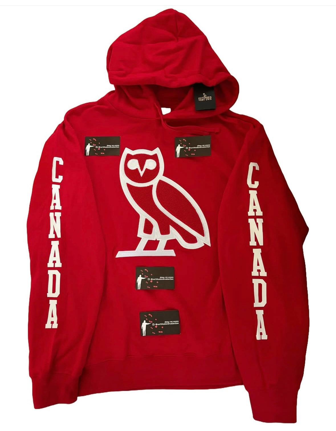 OVO Canada Day OG Owl Hoodie