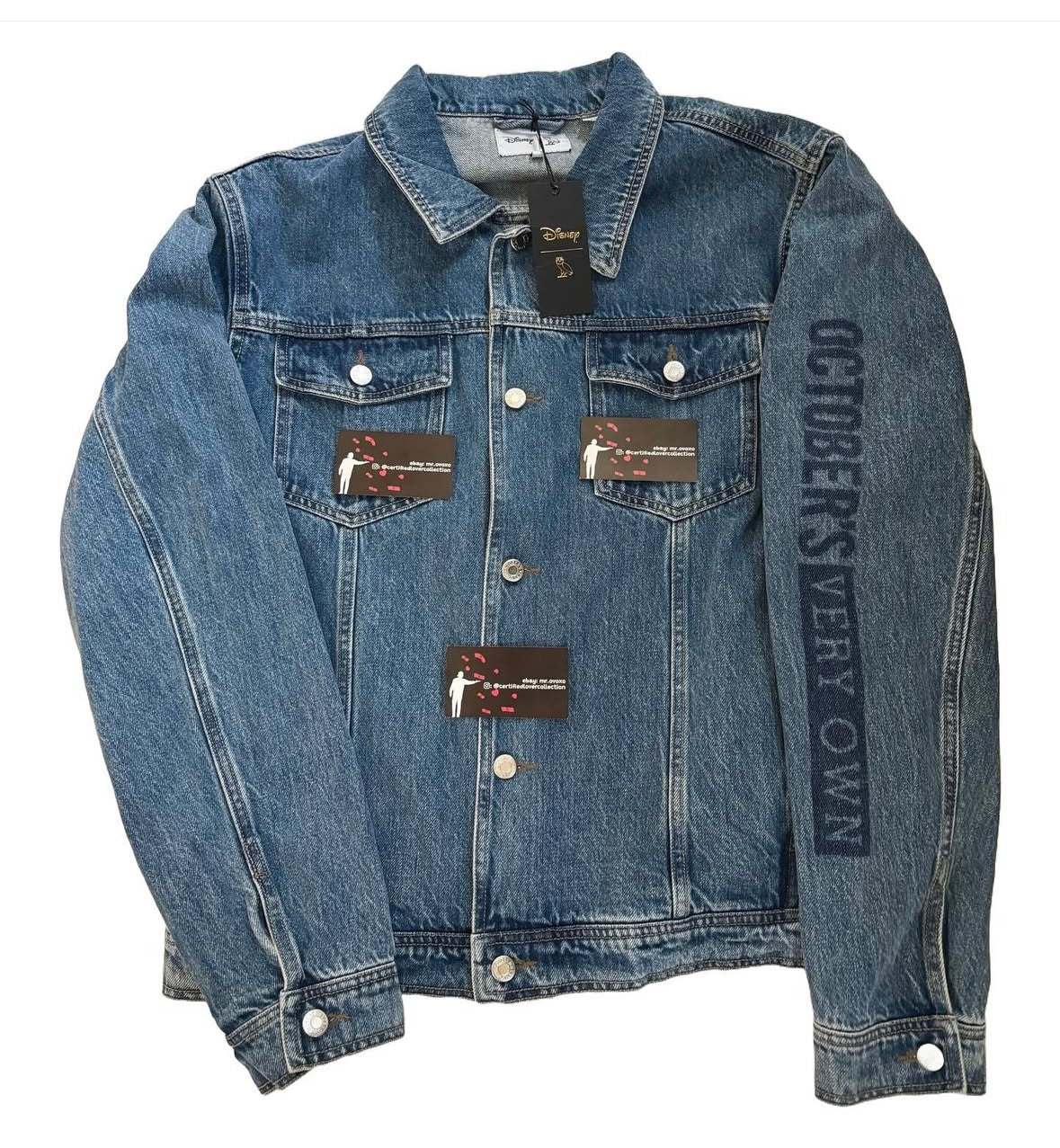 OVO X Disney Mickey Mouse Fantasia Denim Jacket