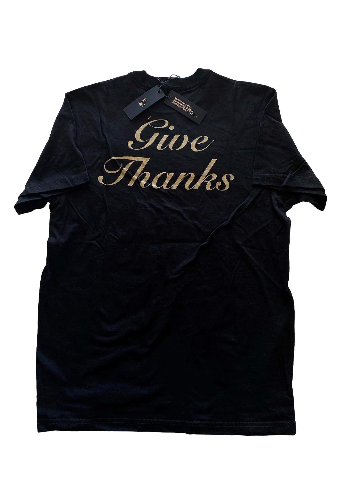 OVO Give Thanks OG Owl Tee Canada Online Exclusive 2020 - Black