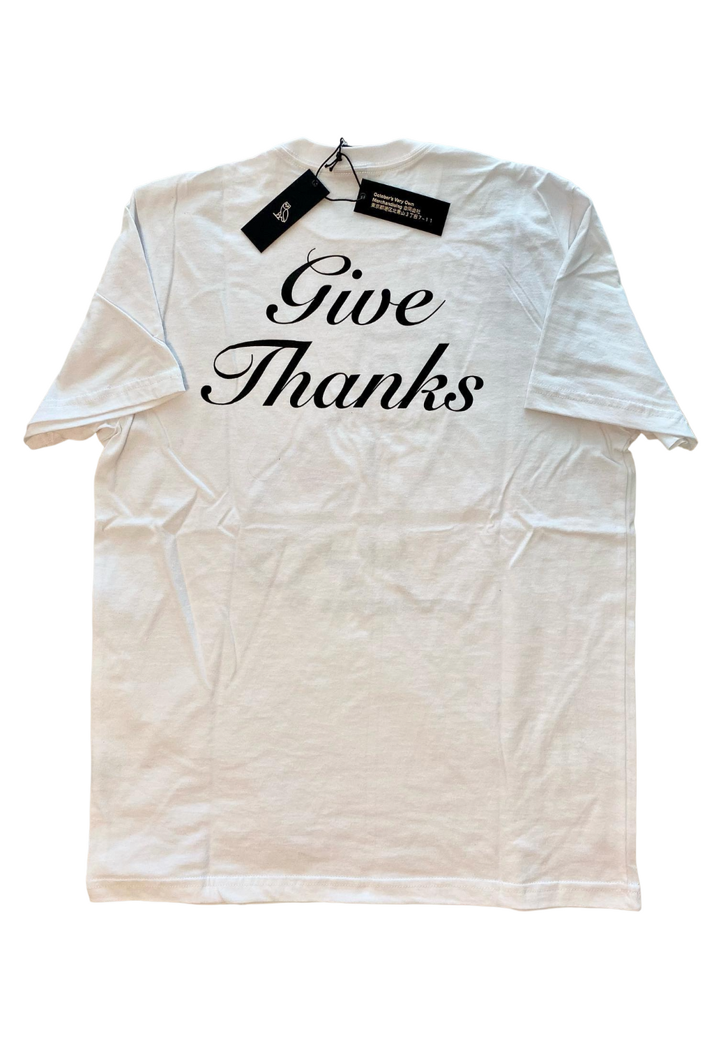 OVO Give Thanks OG Owl Tee Canada Online Exclusive 2020 - White